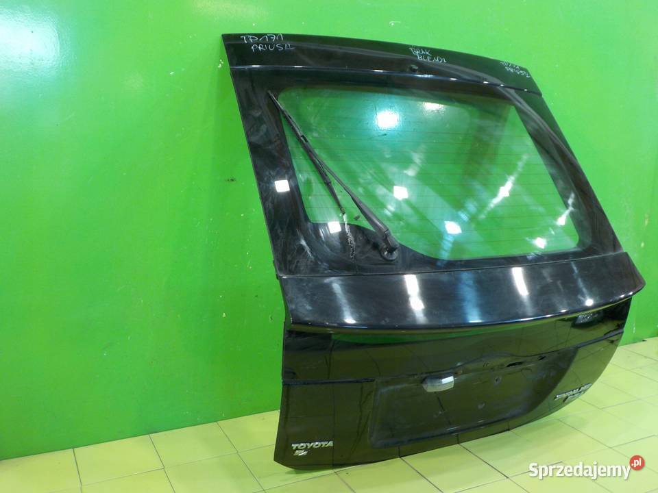 TOYOTA PRIUS II 08r 5D klapa tyl Klapy bagażnika Suków