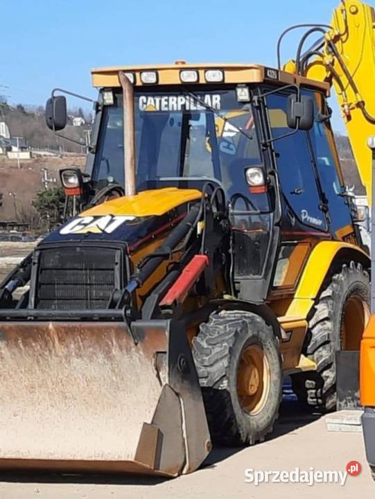 wynajem koparkoładowarki