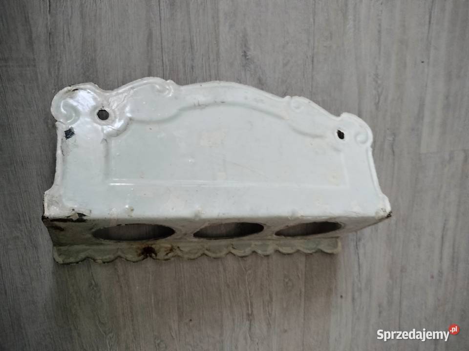 Stara metalowa półka kwietnik przyprawy vintage Choszczno sprzedam