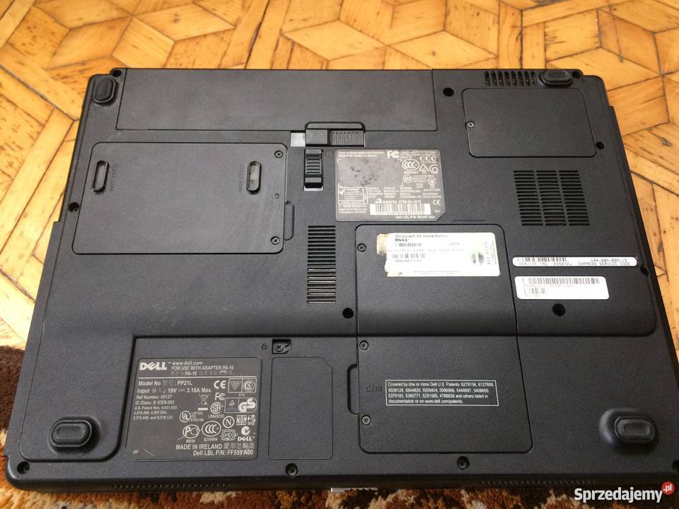 Laptop Dell Inspiron 1300 Celeron40GBBATERIA 1H Pszczyna