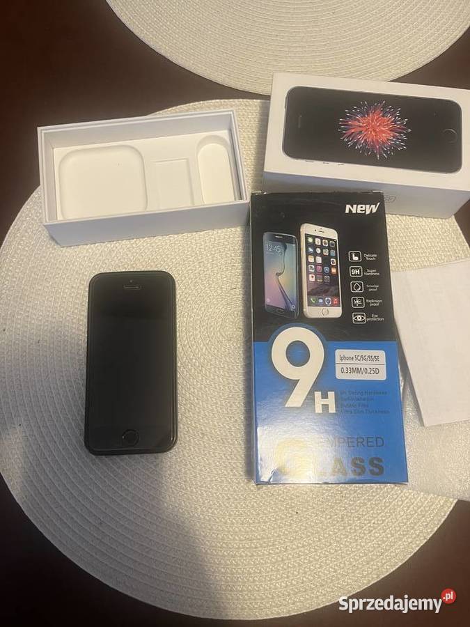 iPhone 5 SE zestaw 10 szkieł hartowanych