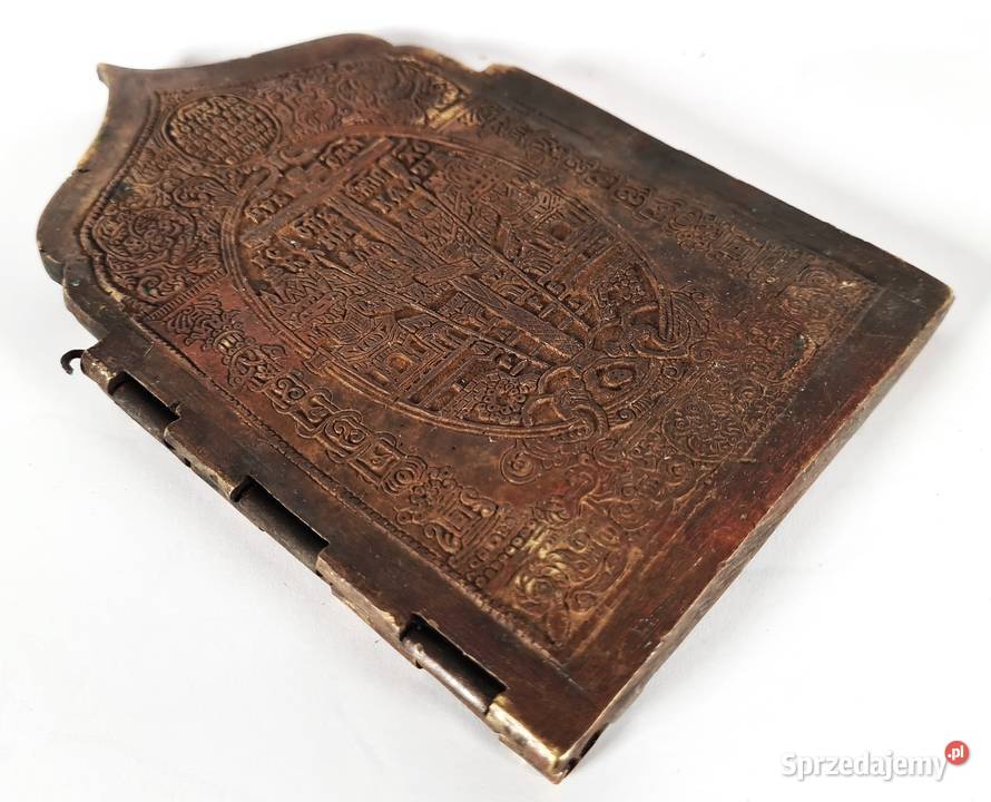 Ikona podróżna Tetraptyk XIXw 0421 Warszawa