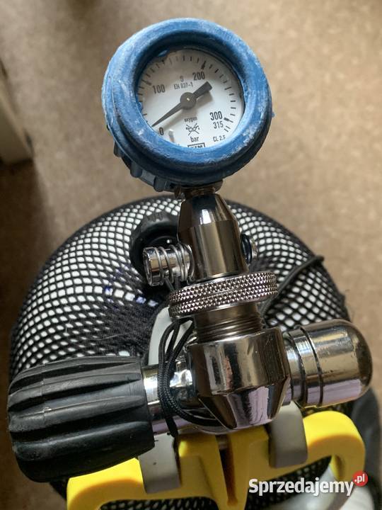 Manometr kontrolny do sprawdzania ciśnienia w Nurkowanie Sporty wodne sprzedam