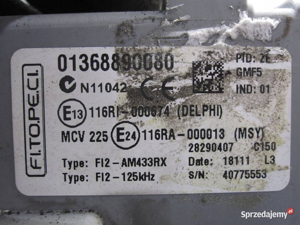 CITROEN NEMO 11r skrzynka bezpieczników moduł