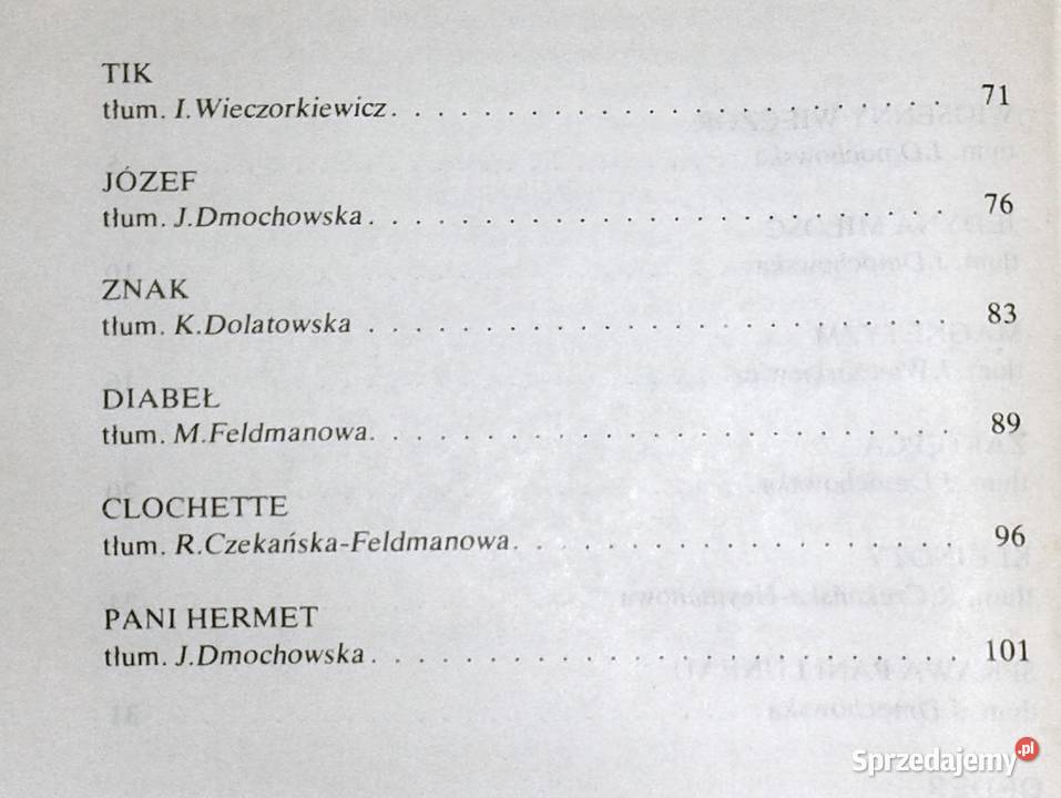 Jedyna miłość Guy de Maupassant Chełm sprzedam