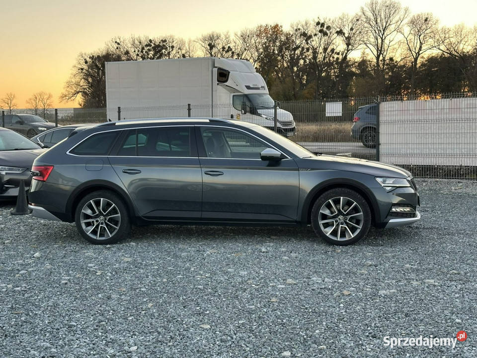 koda Superb Scout 20 TDI 200 2021 DSG7 4x4 FV23 czujnik parkowania Wojkowice sprzedam