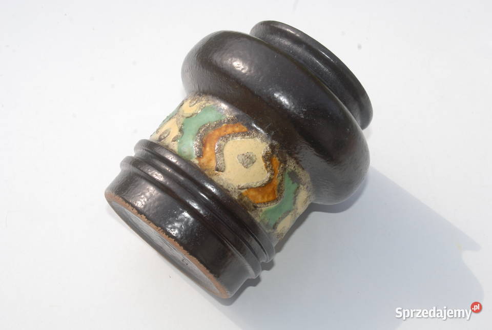 Stary ceramiczny wazon wazonik antyk zabytek Cieszyn