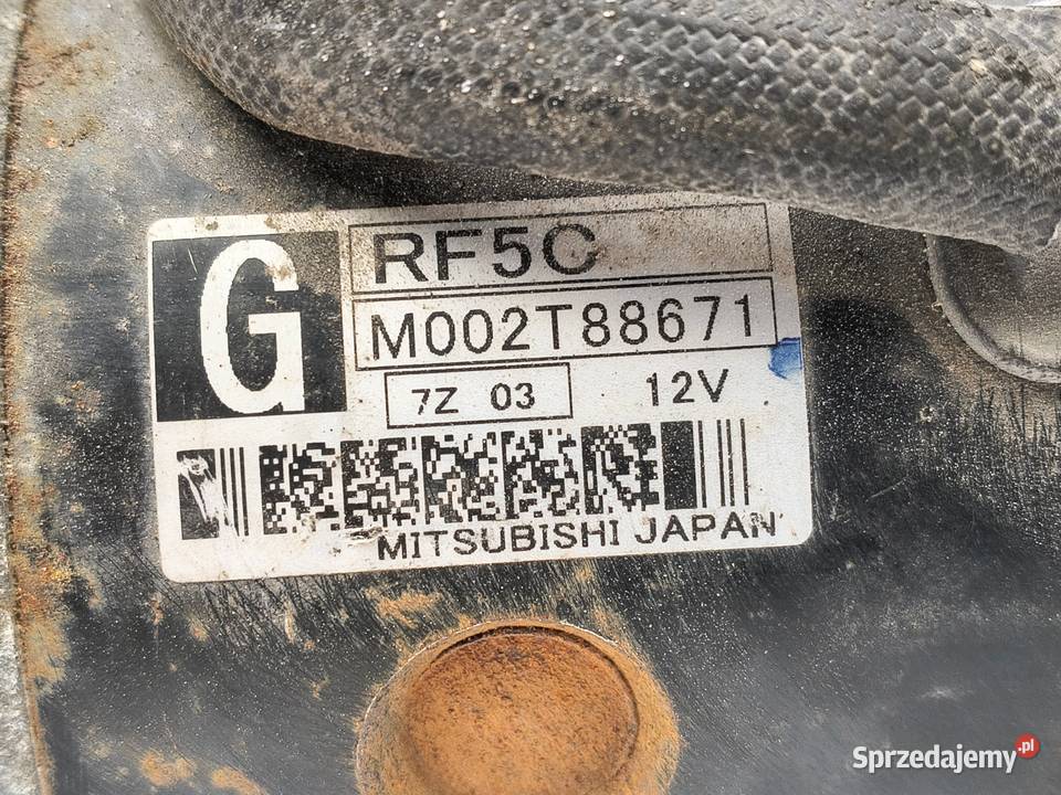 ROZRUSZNIK Mazda 6 I GG 20 DI M002T88671 RF5C osobowe Chełm