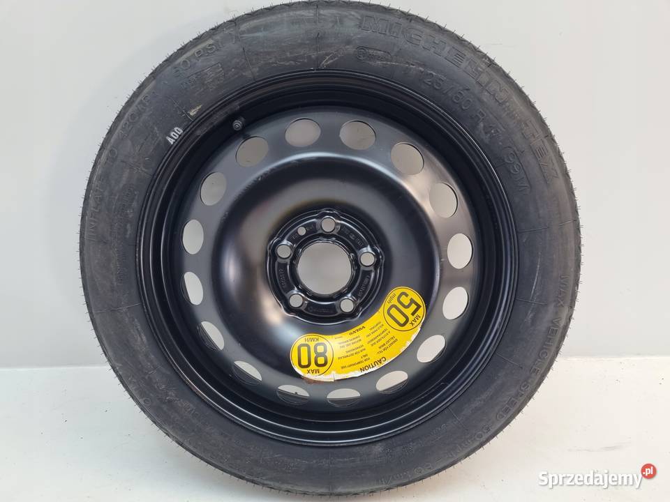 KOŁO DOJAZDOWE Volvo S80 V70 S60 I 12580 R17 Chełm sprzedam