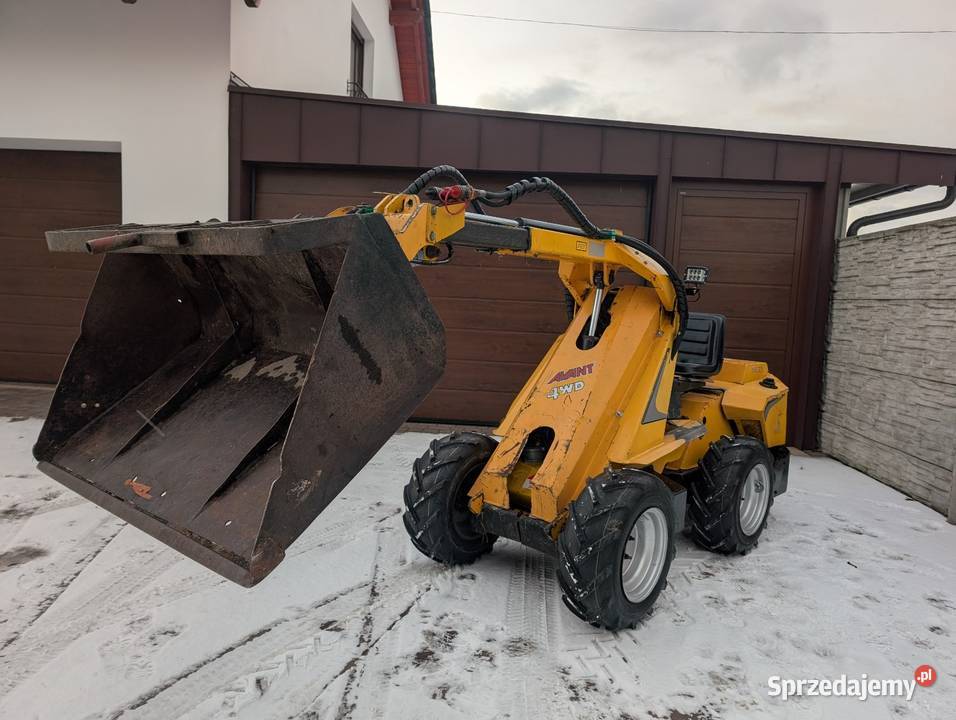 Miniładowarka AVANT 520 Multione teleskop nie opolskie Dobrodzień