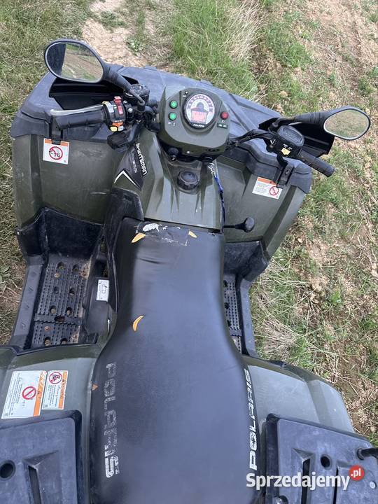 Quad Polaris 500 3 2012r pług 4x4 czterosuwowy podkarpackie Strzegocice sprzedam
