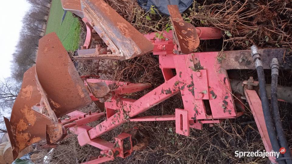 Pług obrotowy Cappon UNV uszkodzony na części Pługi lubelskie Lublin