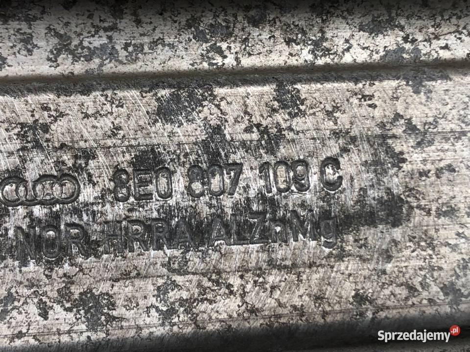 BELKA ZDERZAKA PRZÓD AUDI A4 B6 0005 WZMOCNIENIE osobowe Wzmocnienia, belki i wsporniki podkarpackie