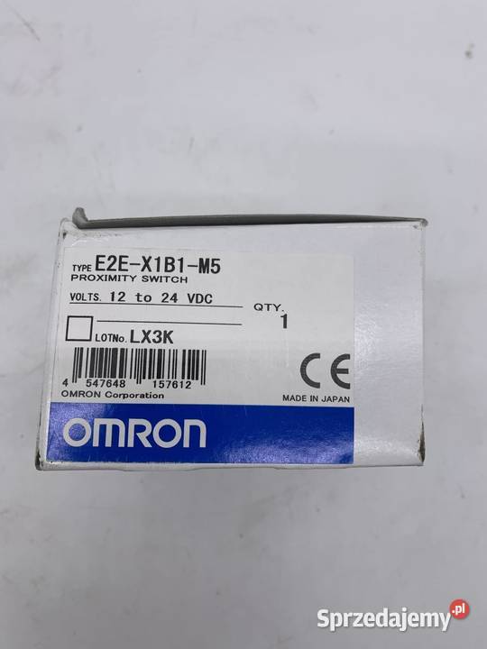 Omron E2EX1B1M5 Inductive sensor Pozostałe Warszawa sprzedam