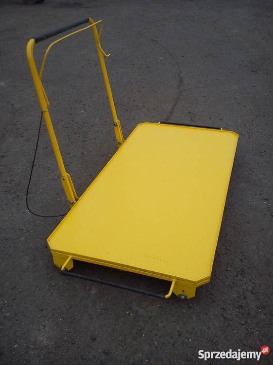 WÓZEK TOROWY PW 900 NA METALOWYCH KÓŁKACH śląskie Gostyń