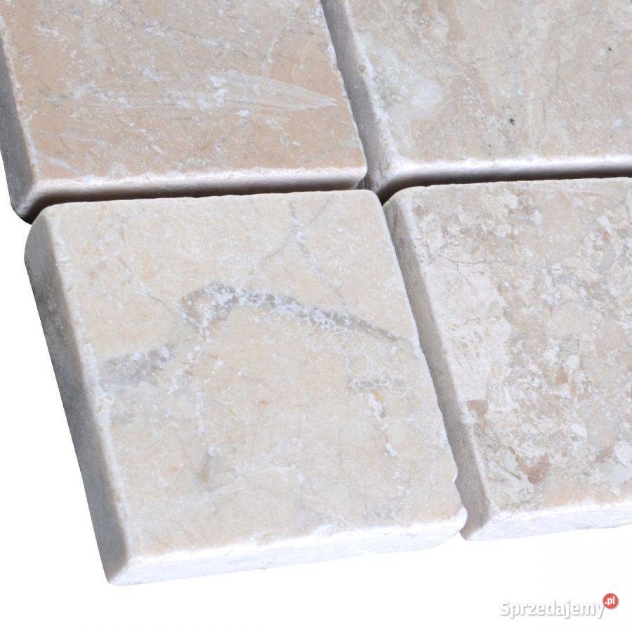 Mozaika marmurowa QueenBeige bębnowana 305x305x1 Łódź