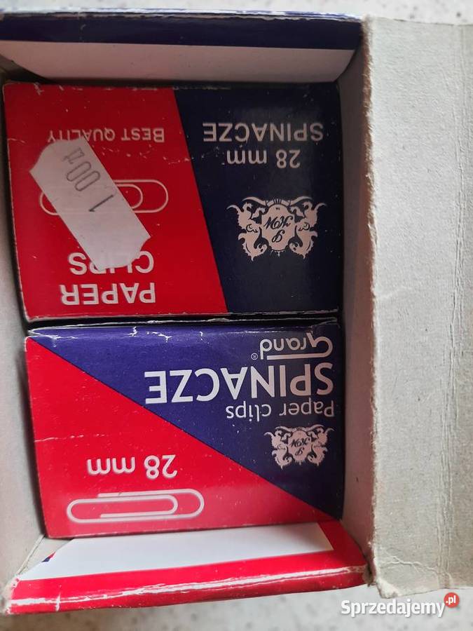 Spinacze biurowe 28 mm nowe duża ilość Częstochowa