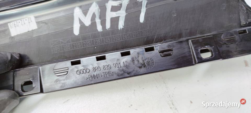 NAKŁADKA OSŁONA DRZWI AUDI Q5 8R 8R0839901L LT Przystajń