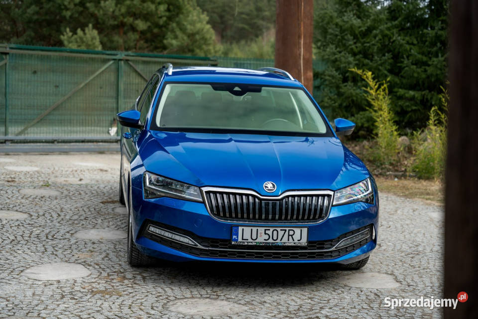 koda Superb 20 TSI Style DSG Salon Polska niebieski Ropczyce