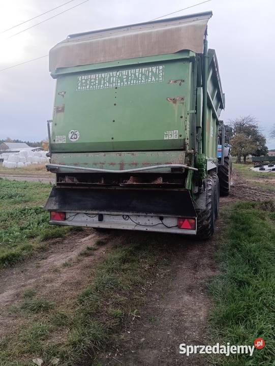 Rozrzutnik obornika Bergmann TSW 5210S talerzowy Rozrzutniki obornika Godzieszów