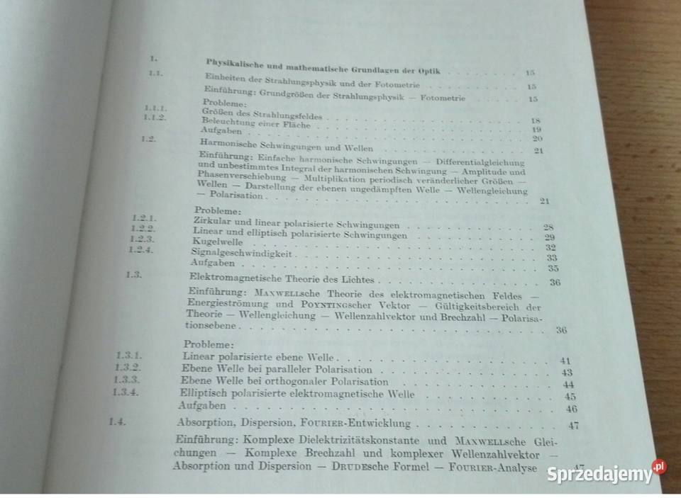 Optik und Spektroskopie Schilling Heinz