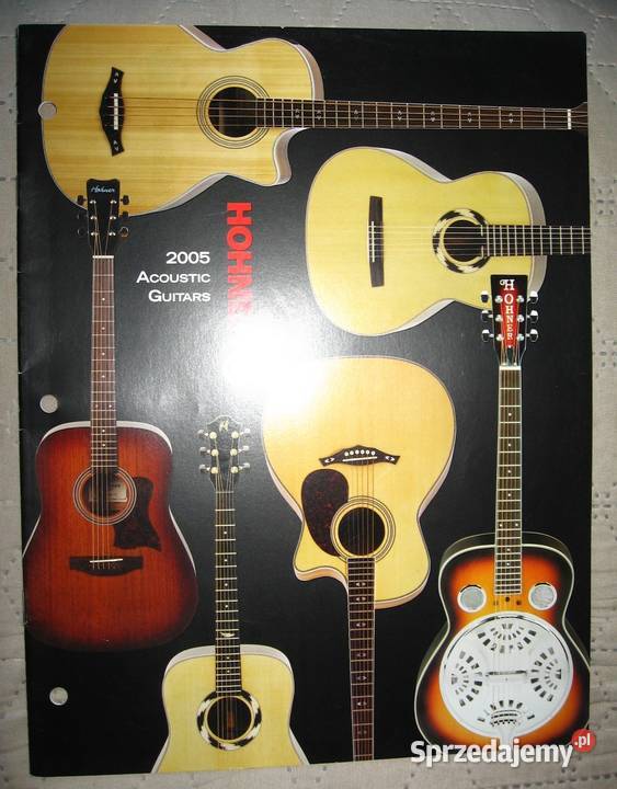Hohner 2005 Acoustic Guitars guitar catalog Gitary i akcesoria