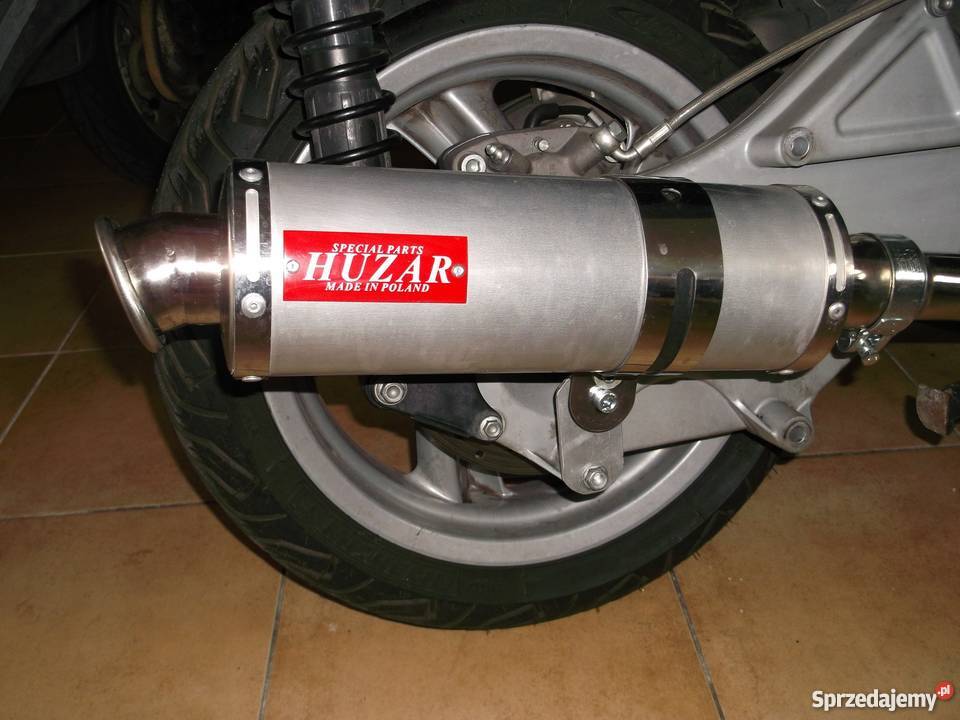 HUZAR EXHAUST wydech tłumik OWAL Aprilia Błażowa sprzedam
