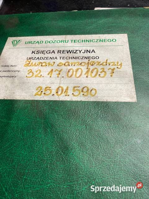 ŻURAW SAMOJEZDNY DŹWIG TATRA CKD AD20 SLANY UDT manualna Pleszew sprzedam