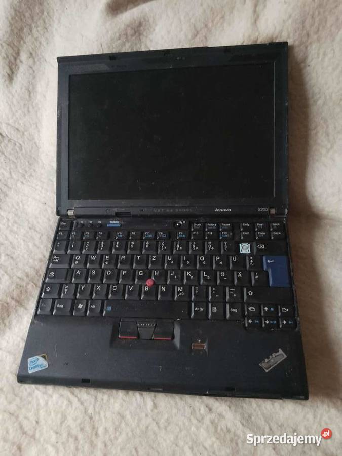 Laptop Lenovo ThinkPad x200 stacja dokujaca