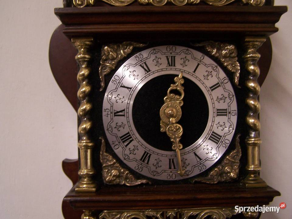tan Nie wymaga renowacji Antyczny zegar wiszący zachodniopomorskie Koszalin