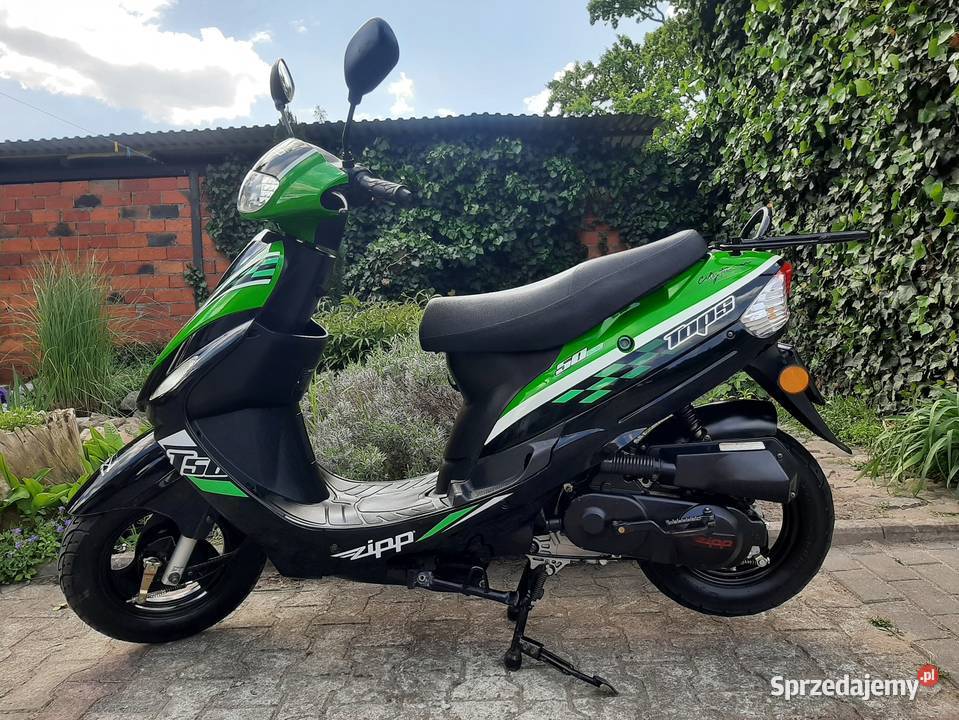 nowy skuter Zipp Tops 50 4t 2016r 1wł 16741 60h Tuczno sprzedam