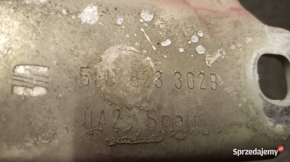 Zawiasy pokrywy silnika Seat Altea 2004