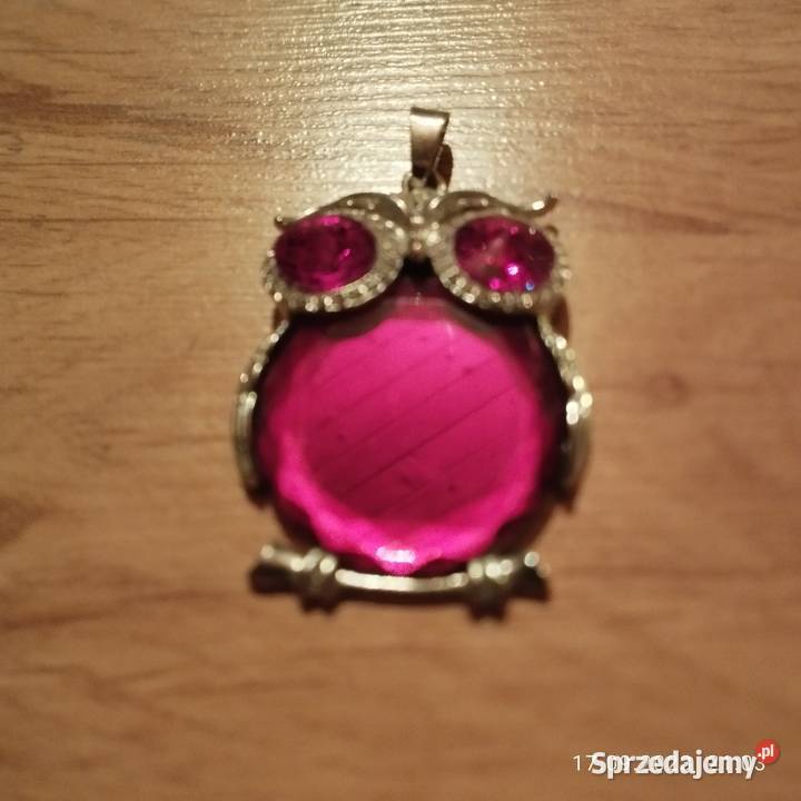 Zawieszka przywieszka o kształcie sowy Gliwice