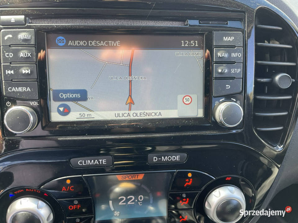 Nissan Juke Nissan Juka 16116 benzyna Klima Navi dolnośląskie Syców