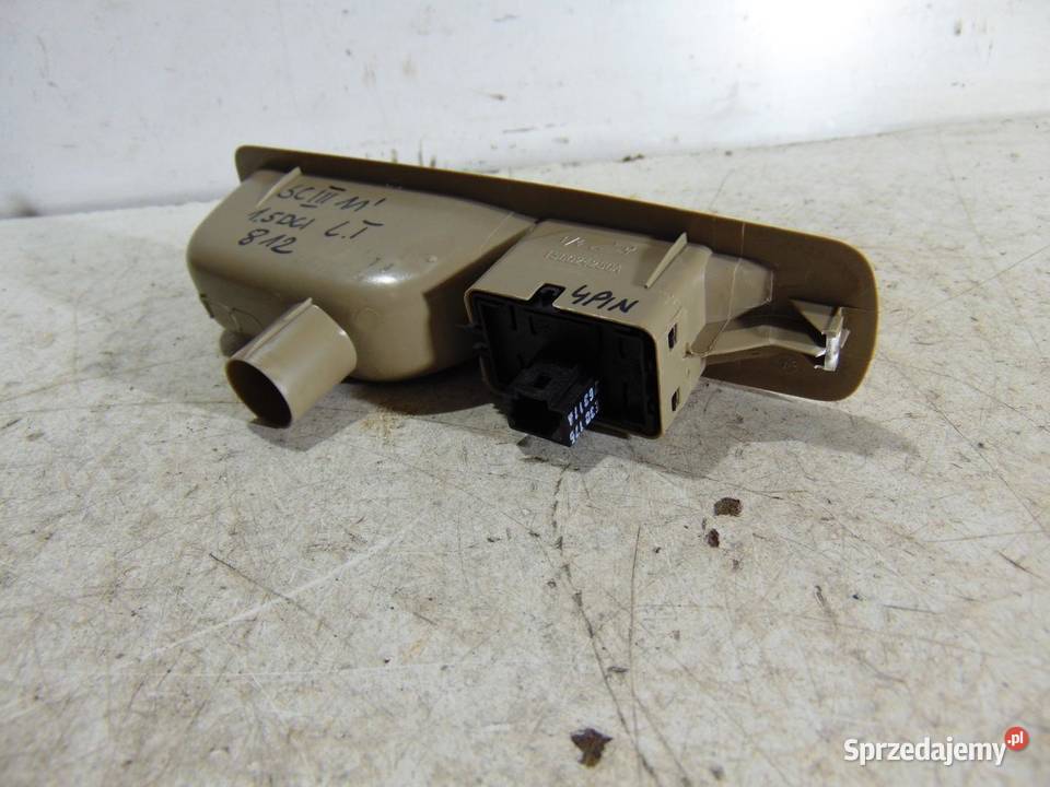 PANEL PRZYCISK SZYBY LEWY TYŁ 4 PIN RENAULT