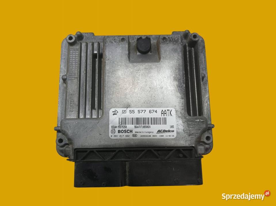 STEROWNIK SILNIKA 55577674 0281017452 20 D 160 Sterowniki świętokrzyskie