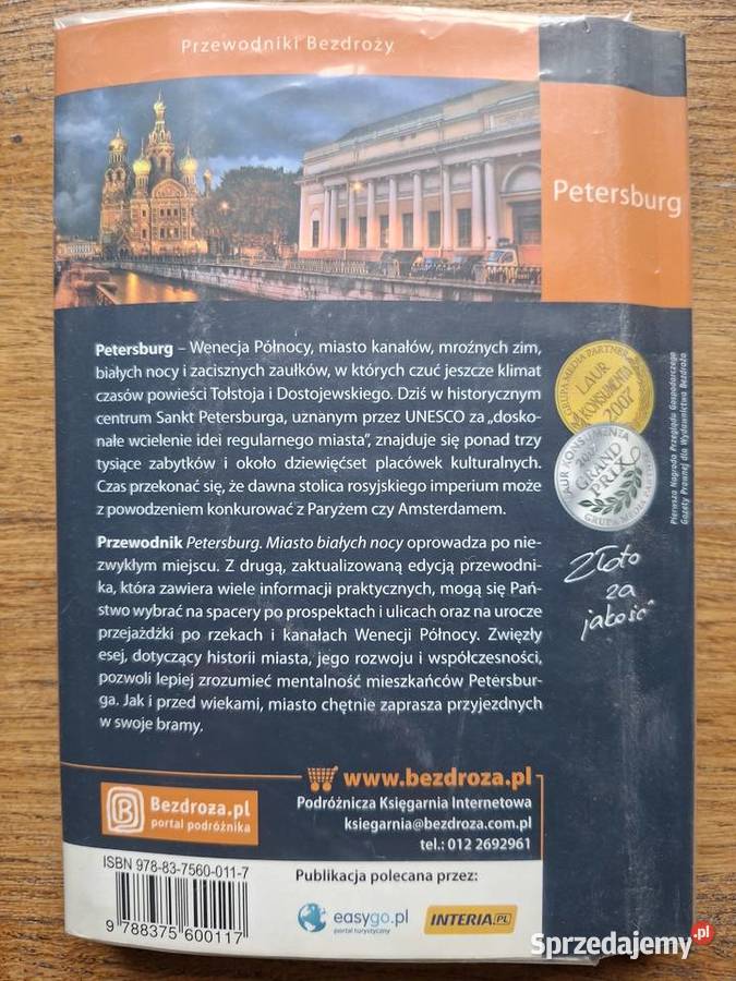 Petersburg Miasto białych nocy przewodnik Kraków
