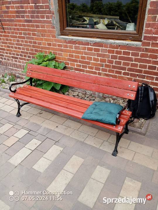 Ławka ogrodowa solidna Ławy i ławki Milicz