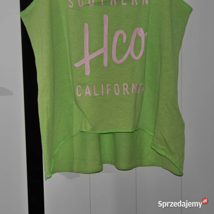 Hollister neonkowa bluzka bokserka 36 S Wrocław