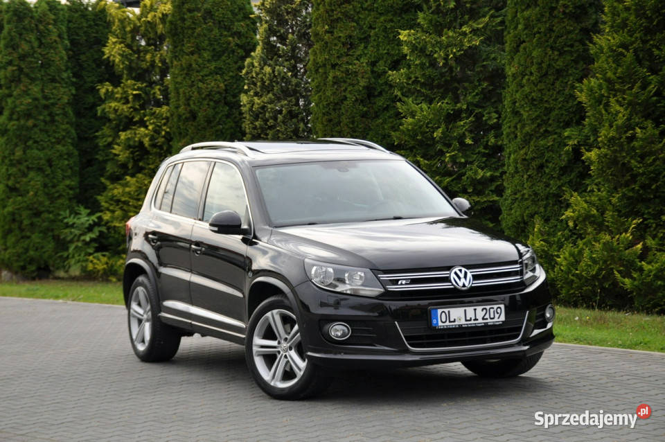 Volkswagen Tiguan 20TDI110RLineDuża nieuszkodzony Ostrów Mazowiecka