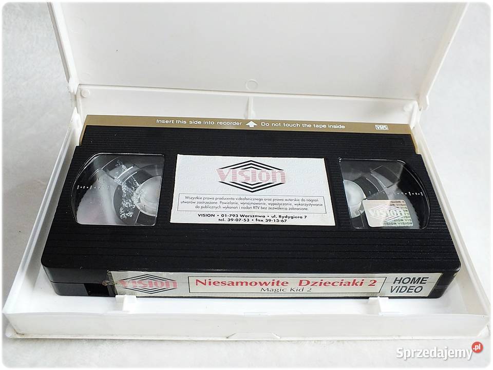 Kaseta VHS Niesamowite Dzieciaki Magic Kid Film VHS Kultura i Rozrywka Żary