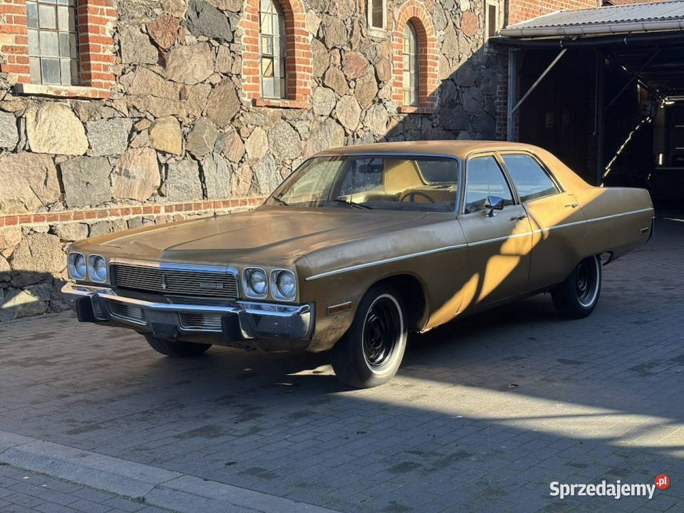 Plymouth Fury BLACK WEEK 5000 PLYMOUTH FURY 1972 108000km Sulechów