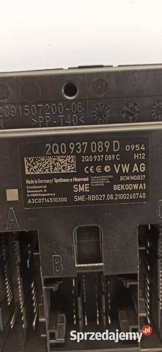 SEAT ARONA MODUŁ KOMFORTU 2Q0937089D