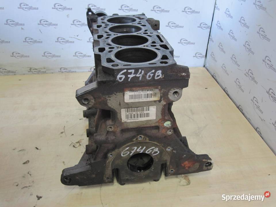 FIAT ALFA 16 MJET JTDM 940A3000 blok silnika