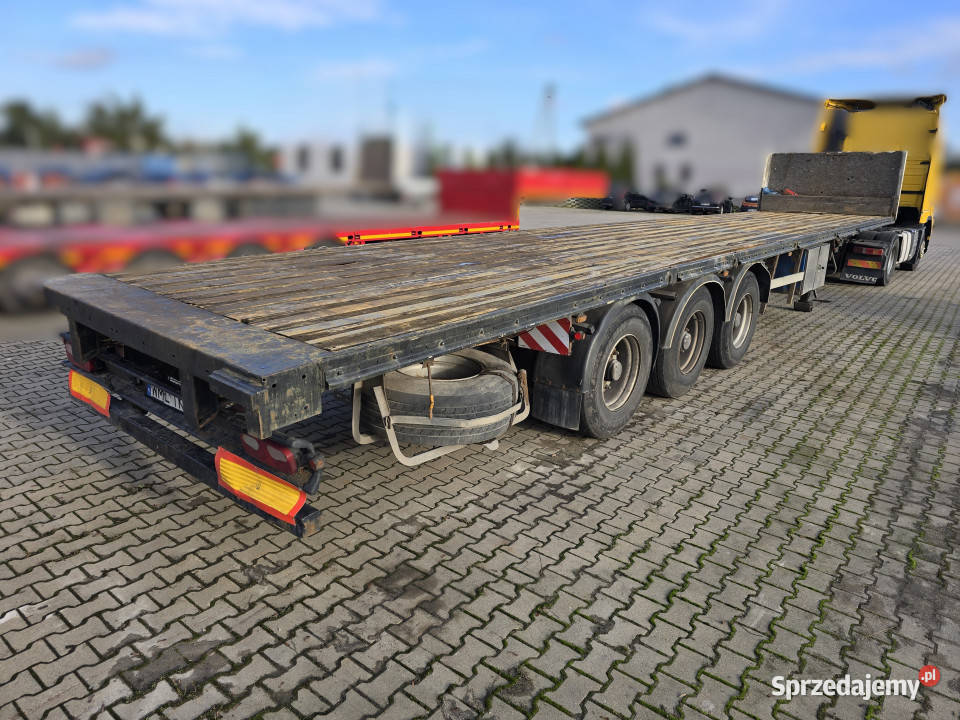 Naczepa platforma FRUEHAUF TX 34CW ładowność 27 Rok produkcji 2004 Rudolfowo sprzedam