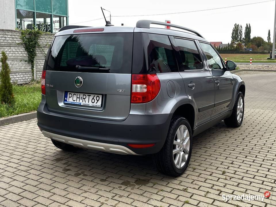 Skoda Yeti 18 STI 160 4x4 zarejestrowana welurowa tapicerka Chodzież