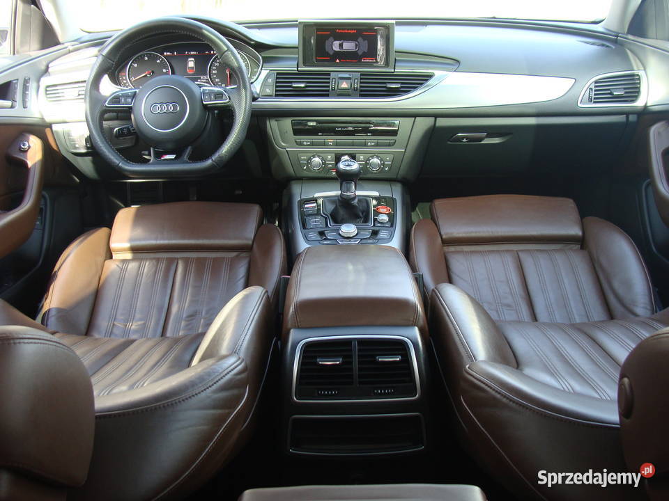Audi A6 C7 20 TDi 177 sprowadzony manual skóra nieuszkodzony A6 Samochody osobowe mazowieckie