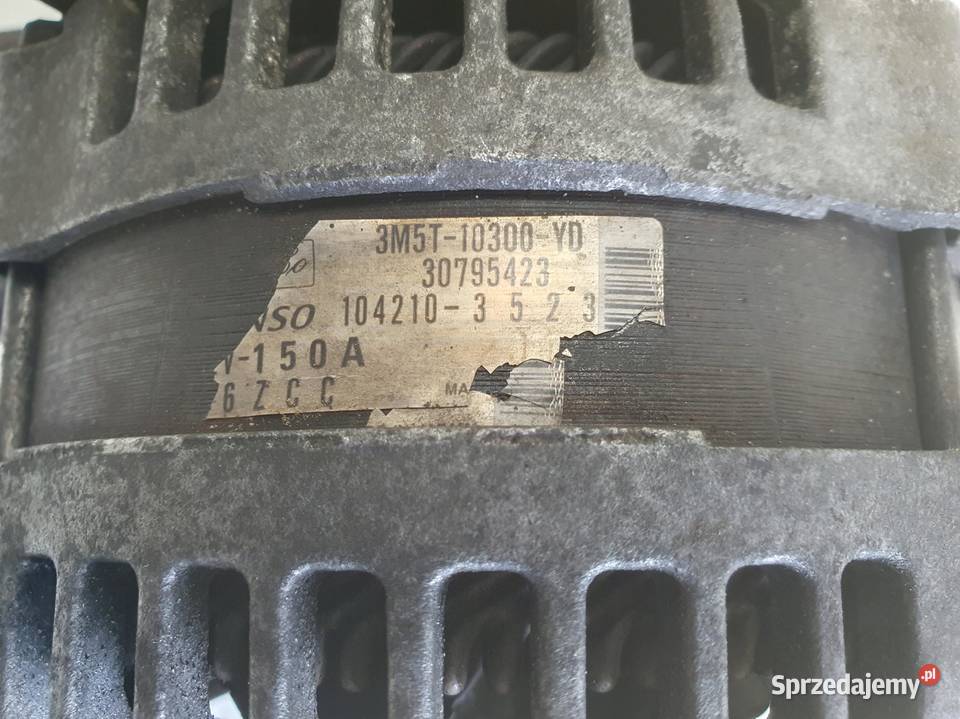 ALTERNATOR Volvo S40 II V50 16 D 3M5T10300YD osobowe Chełm