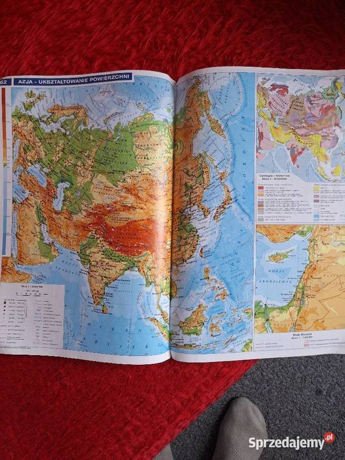 Atlas geograficzny Mapy i przewodniki Piaseczno