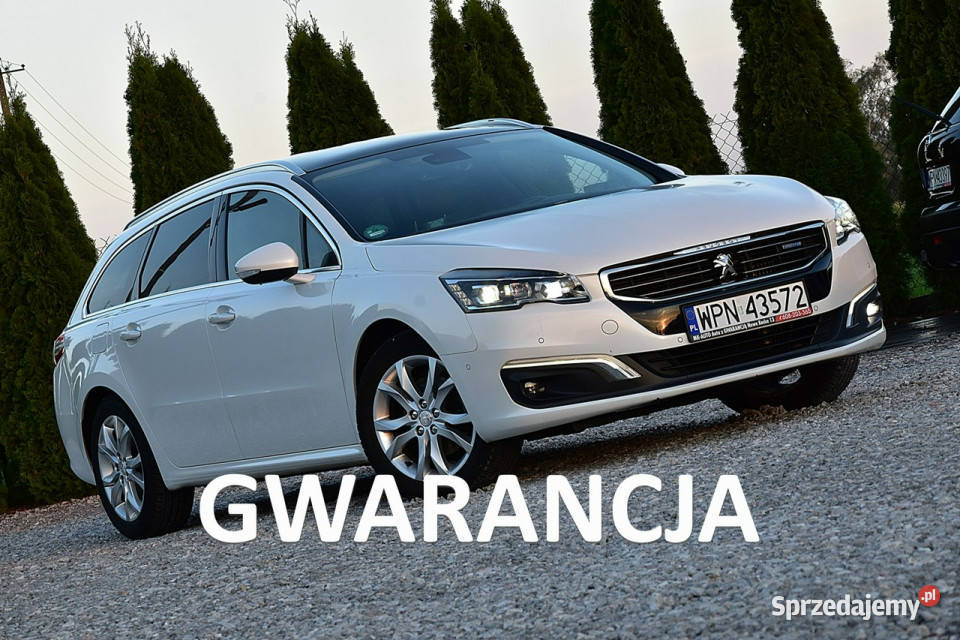 Peugeot 508 SW 20HDI 150 Led PółSkóra Navi biały Peugeot